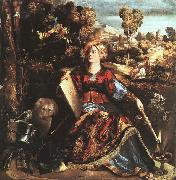 Dosso Dossi Circe oil painting
